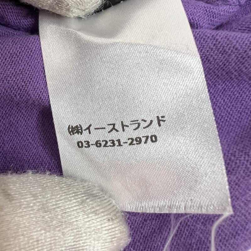 パーム・エンジェルス Palm Angels Tシャツ 半袖 バック ネック ロゴ オーバーサイズ Tシャツ XS 紫 / パープル / purple メンズ USED 古着 中古 50160053