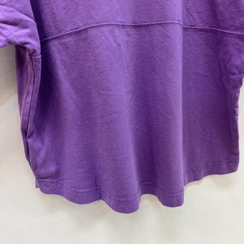パーム・エンジェルス Palm Angels Tシャツ 半袖 バック ネック ロゴ オーバーサイズ Tシャツ XS 紫 / パープル / purple メンズ USED 古着 中古 50160053