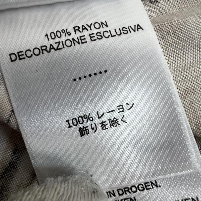 ハーレーダビッドソン Harley-Davidson シャツ、ブラウス 半袖 レーヨン アロハシャツ XL ベージュ / ベージュ / beige メンズ USED 古着 中古 50160058