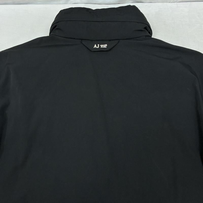 アルマーニ ジーンズ ARMANI JEANS ジャケット、上着 ジャンパー、ブルゾン 中綿 インサレーション ジャケット ロング 2WAY 収納 フード 50 メンズ USED 古着 中古 50160084