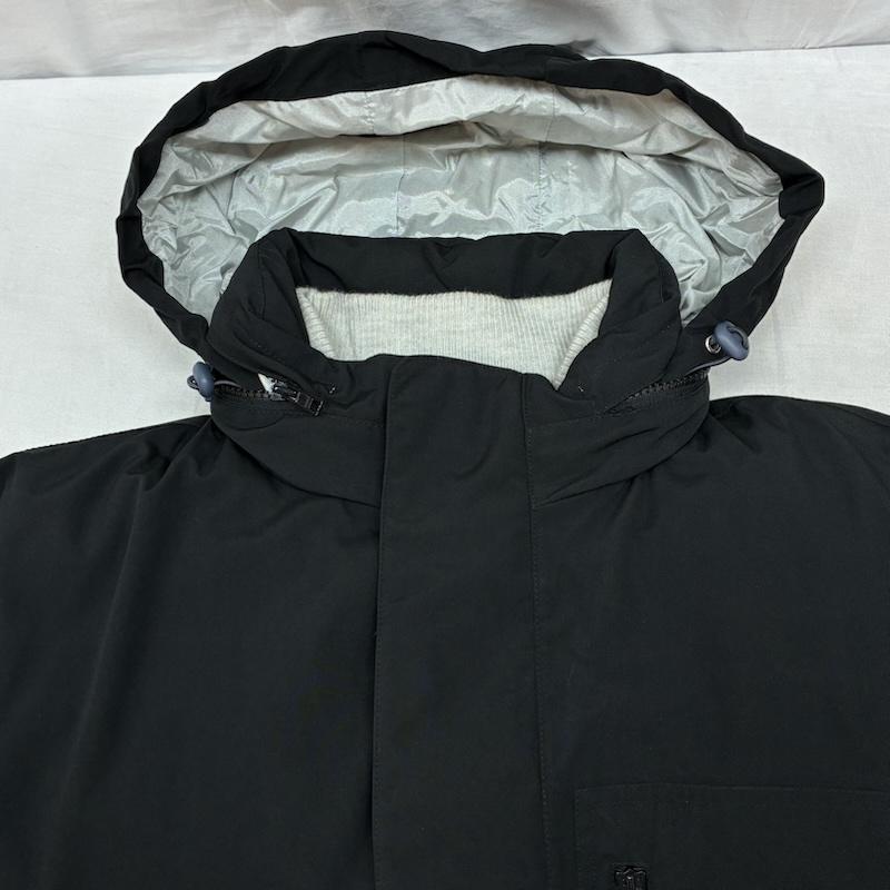 アルマーニ ジーンズ ARMANI JEANS ジャケット、上着 ジャンパー、ブルゾン 中綿 インサレーション ジャケット ロング 2WAY 収納 フード 50 メンズ USED 古着 中古 50160084