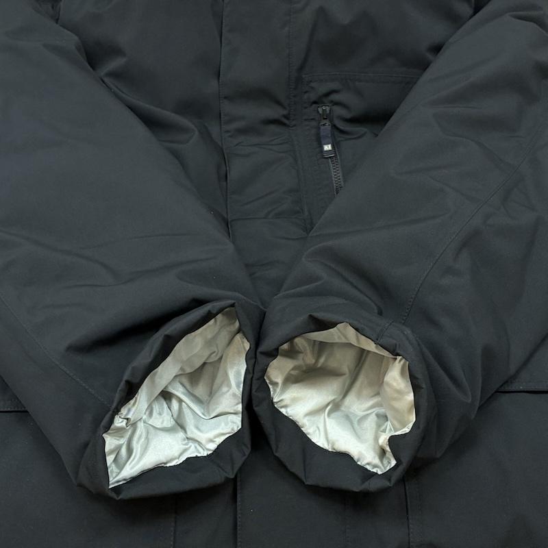 アルマーニ ジーンズ ARMANI JEANS ジャケット、上着 ジャンパー、ブルゾン 中綿 インサレーション ジャケット ロング 2WAY 収納 フード 50 メンズ USED 古着 中古 50160084