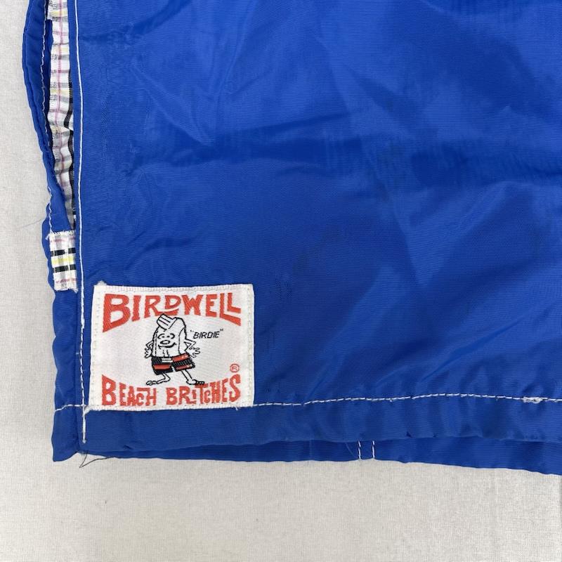 バードウェル Birdwell ジャケット、上着 ジャンパー、ブルゾン キャラクター バック プリント 襟付き スナップボタン ジャケット 青 / ブルー / blue メンズ USED 古着 中古 50160091