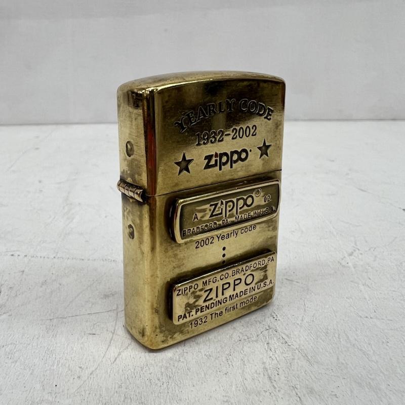 古着 USED ファッション小物 喫煙グッズ zippo ジッポ 真鍮 70周年 オイルライター - メンズ USED 古着 中古 50160092