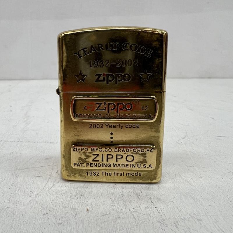 古着 USED ファッション小物 喫煙グッズ zippo ジッポ 真鍮 70周年 オイルライター - メンズ USED 古着 中古 50160092