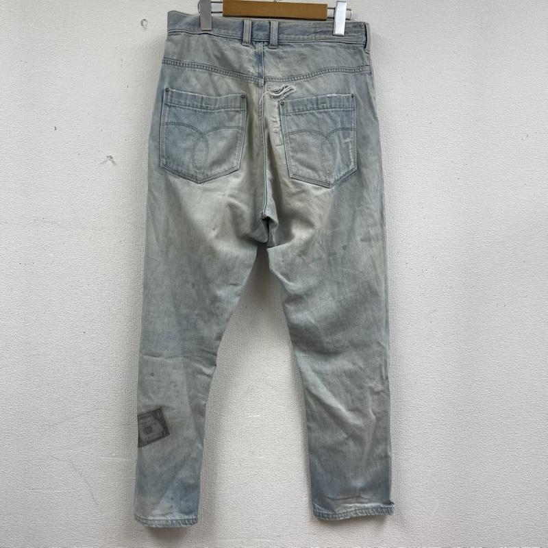 エゴトリッピング EGO TRIPPING パンツ デニム、ジーンズ NEAD DENIM REMAKE ダメージ加工 ストレート デニム パンツ 水色 / ライトブルー / メンズ USED 古着 中古 50160094