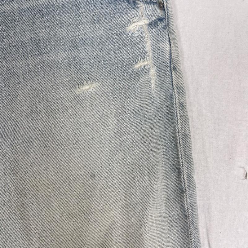 エゴトリッピング EGO TRIPPING パンツ デニム、ジーンズ NEAD DENIM REMAKE ダメージ加工 ストレート デニム パンツ 水色 / ライトブルー / メンズ USED 古着 中古 50160094