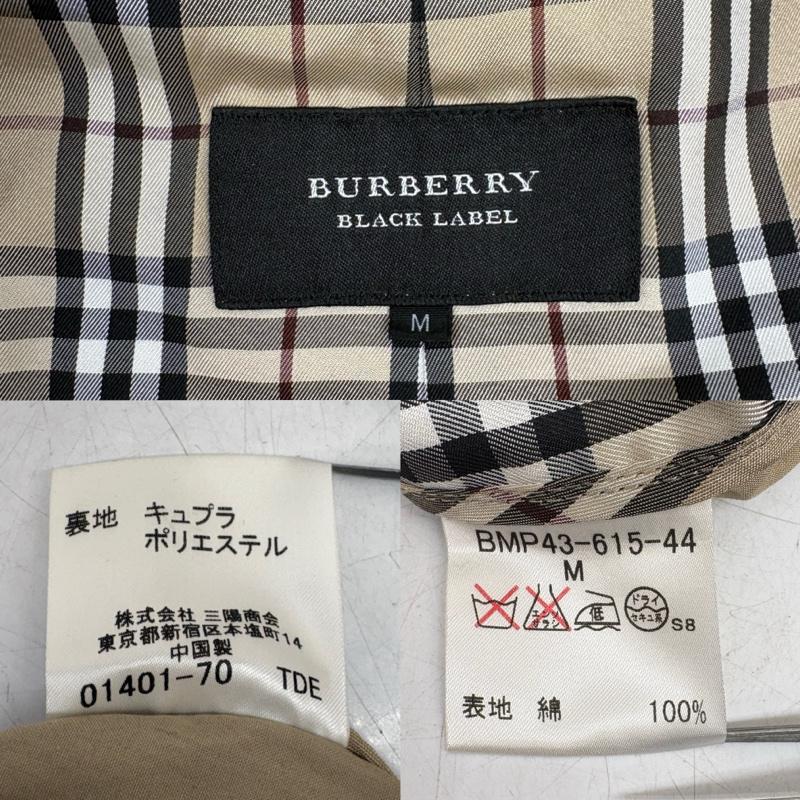 バーバリーブラックレーベル BURBERRY BLACK LABEL コート トレンチコート ミドル丈 裏地 ノバチェック ジャケット トレンチコート BMP43-615-44 M ベージュ / ベージュ / beige メンズ USED 古着 中古 50160103