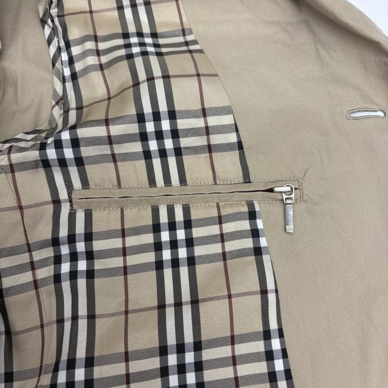 バーバリーブラックレーベル BURBERRY BLACK LABEL コート トレンチコート ミドル丈 裏地 ノバチェック ジャケット トレンチコート BMP43-615-44 M ベージュ / ベージュ / beige メンズ USED 古着 中古 50160103
