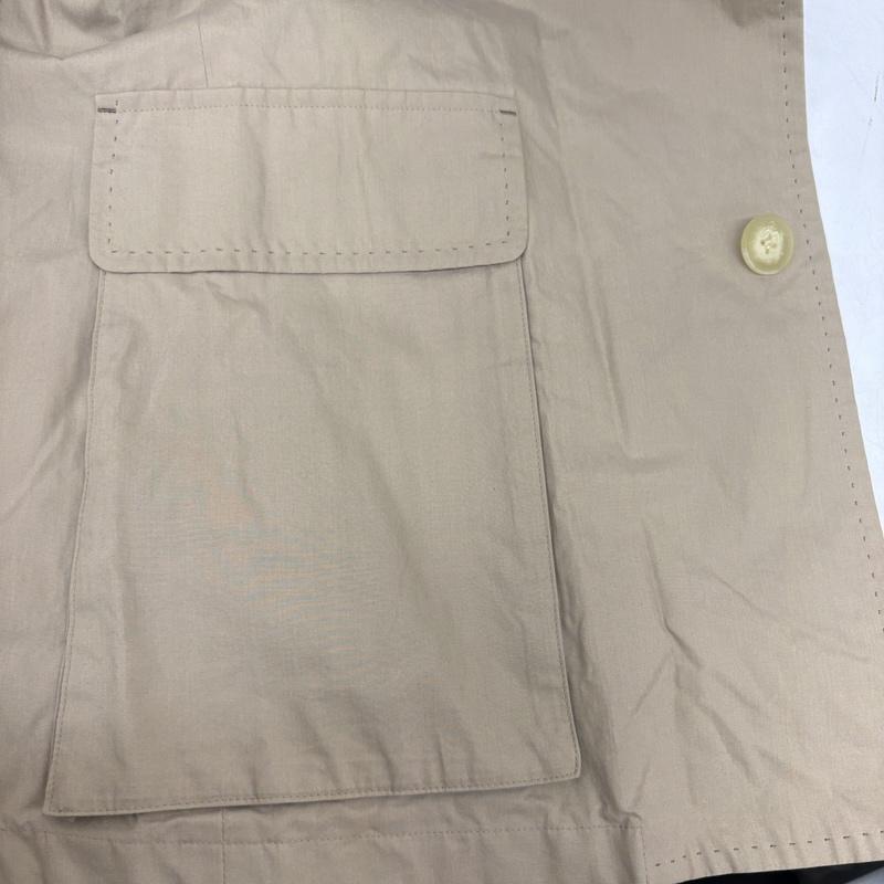 バーバリーブラックレーベル BURBERRY BLACK LABEL コート トレンチコート ミドル丈 裏地 ノバチェック ジャケット トレンチコート BMP43-615-44 M ベージュ / ベージュ / beige メンズ USED 古着 中古 50160103