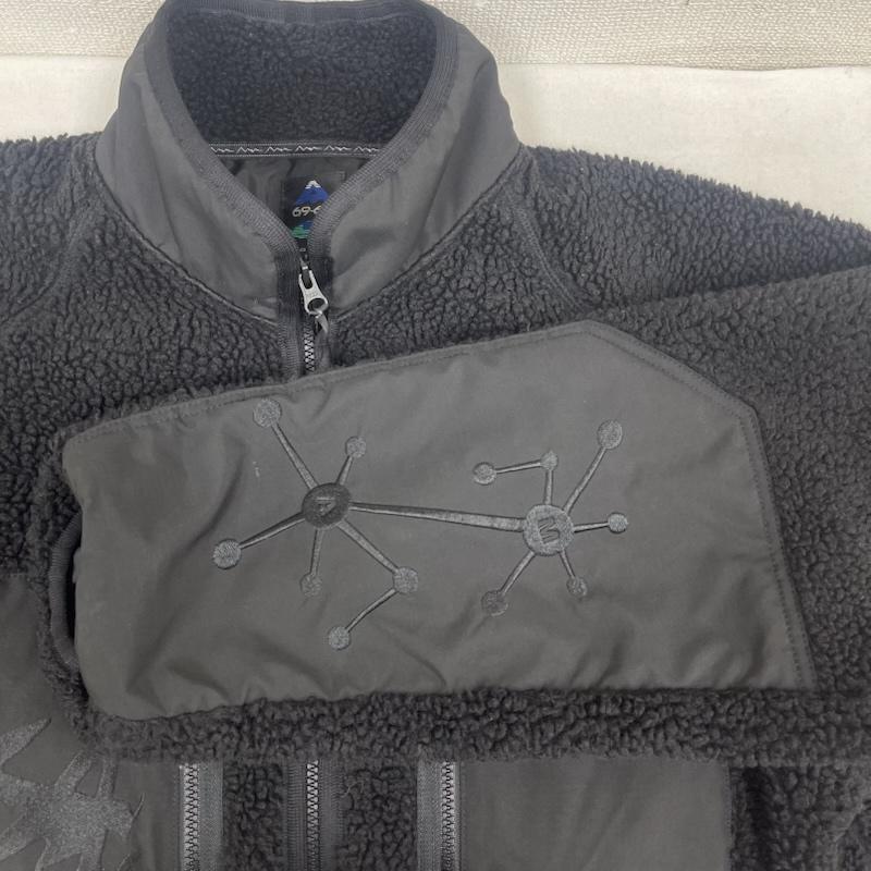 マナスタッシュ MANASTASH ジャケット、上着 ジャンパー、ブルゾン The Almeda Club コラボ ボア ジャケット 792-6152008 XXL 黒 / ブラック / black メンズ USED 古着 中古 50160105