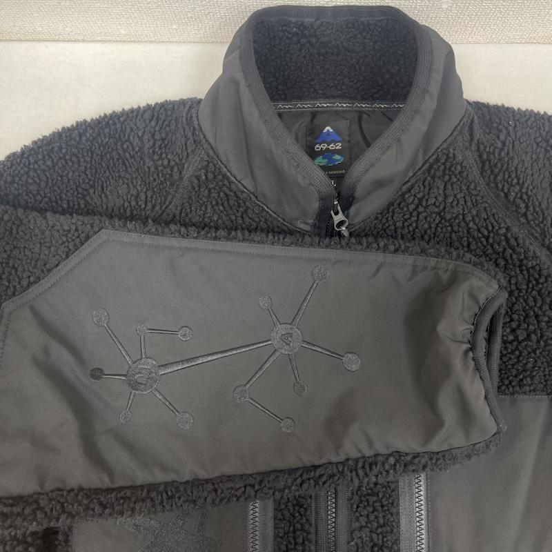 マナスタッシュ MANASTASH ジャケット、上着 ジャンパー、ブルゾン The Almeda Club コラボ ボア ジャケット 792-6152008 XXL 黒 / ブラック / black メンズ USED 古着 中古 50160105