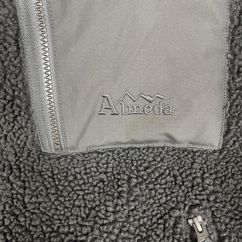 マナスタッシュ MANASTASH ジャケット、上着 ジャンパー、ブルゾン The Almeda Club コラボ ボア ジャケット 792-6152008 XXL 黒 / ブラック / black メンズ USED 古着 中古 50160105