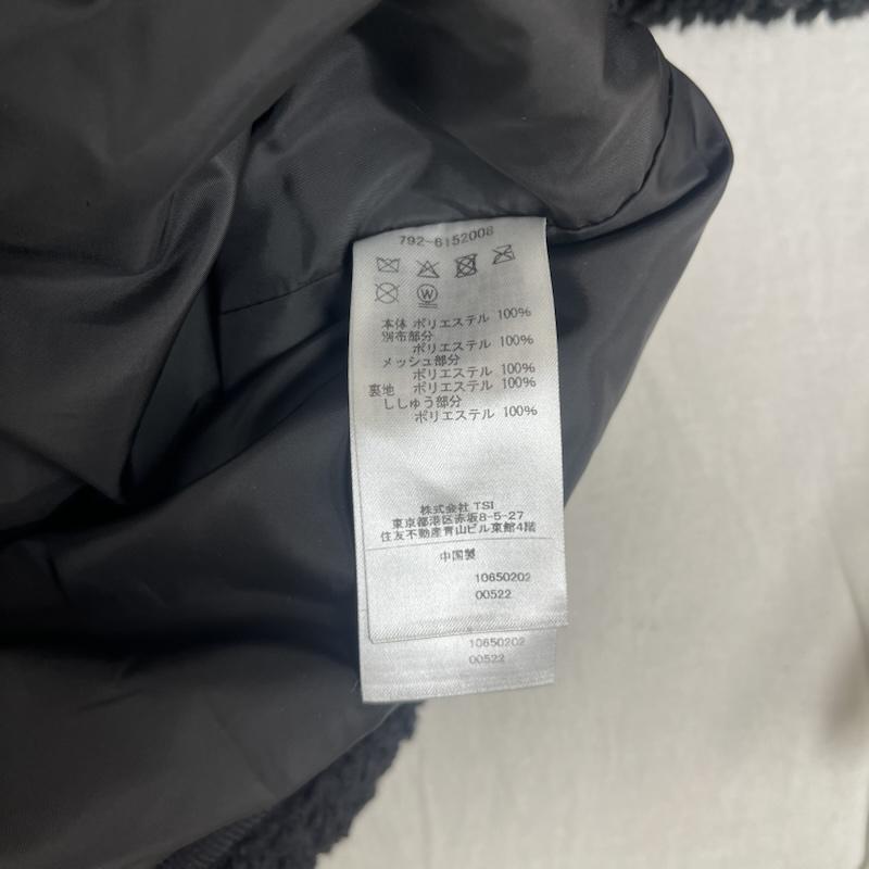 マナスタッシュ MANASTASH ジャケット、上着 ジャンパー、ブルゾン The Almeda Club コラボ ボア ジャケット 792-6152008 XXL 黒 / ブラック / black メンズ USED 古着 中古 50160105