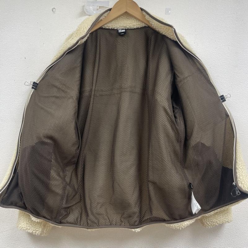 ファーストダウン FIRST DOWN ジャケット、上着 ジャンパー、ブルゾン BOA FLEECE JKT ジップアップ アウター f742015 L オフホワイト / オフホワイト / メンズ USED 古着 中古 50160109