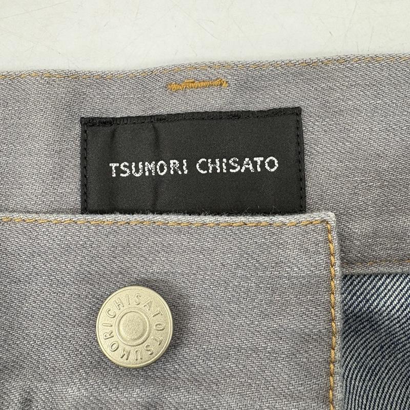 ツモリチサト TSUMORI CHISATO パンツ デニム、ジーンズ 16SS トロワデニム サルエル デニム パンツ TM61FF709 1 青 / ブルー / blue メンズ USED 古着 中古 50160110