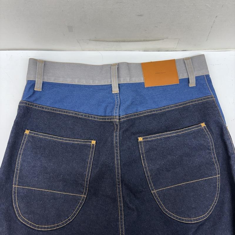ツモリチサト TSUMORI CHISATO パンツ デニム、ジーンズ 16SS トロワデニム サルエル デニム パンツ TM61FF709 1 青 / ブルー / blue メンズ USED 古着 中古 50160110