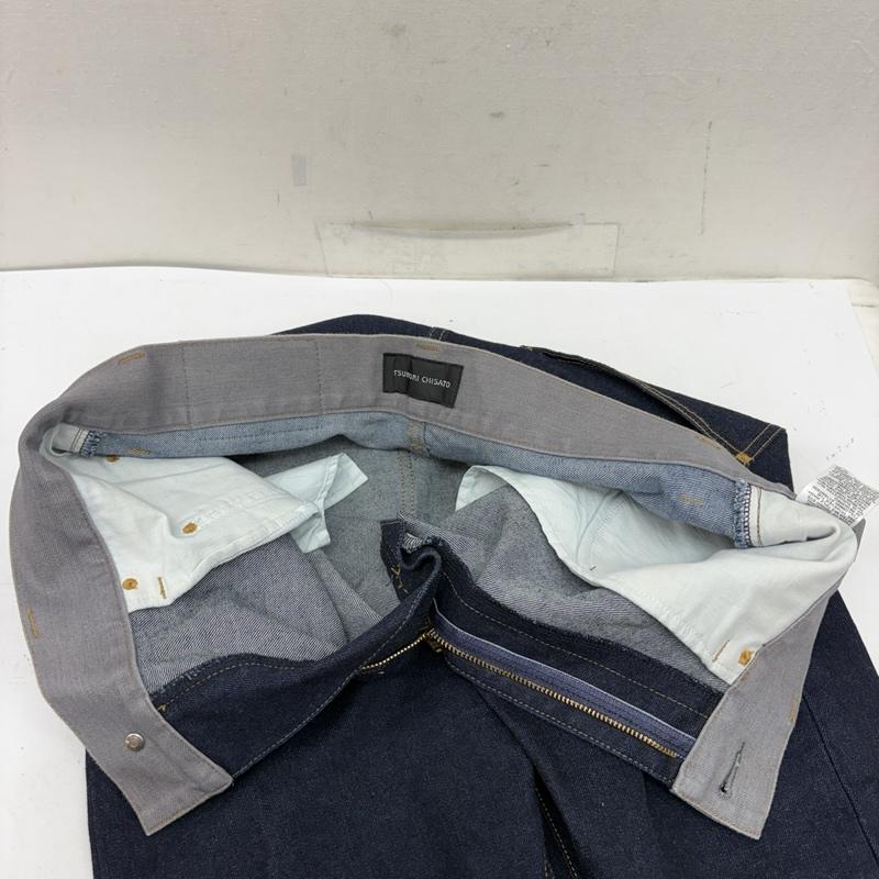 ツモリチサト TSUMORI CHISATO パンツ デニム、ジーンズ 16SS トロワデニム サルエル デニム パンツ TM61FF709 1 青 / ブルー / blue メンズ USED 古着 中古 50160110