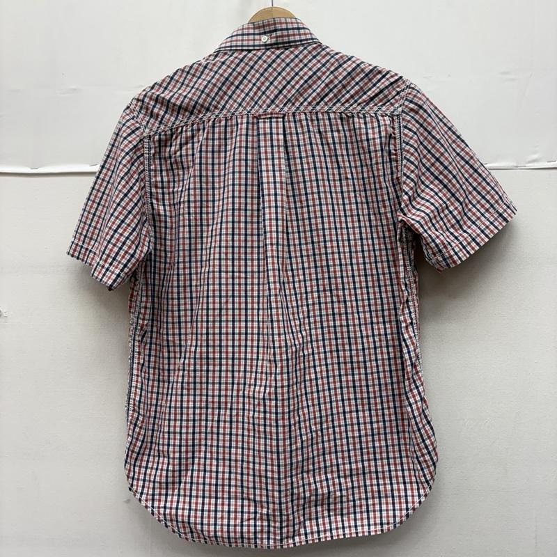 ジュンヤワタナベマン JUNYA WATANABE MAN シャツ、ブラウス 半袖 06ss Ben herman ジッパー ポケット パッカリング チェック 半袖 シャツ WQ-B037 XS 白 / ホワイト / white X 赤 / レッド / red X 青 / ブルー / blue メンズ USED 古着 中古 50160112