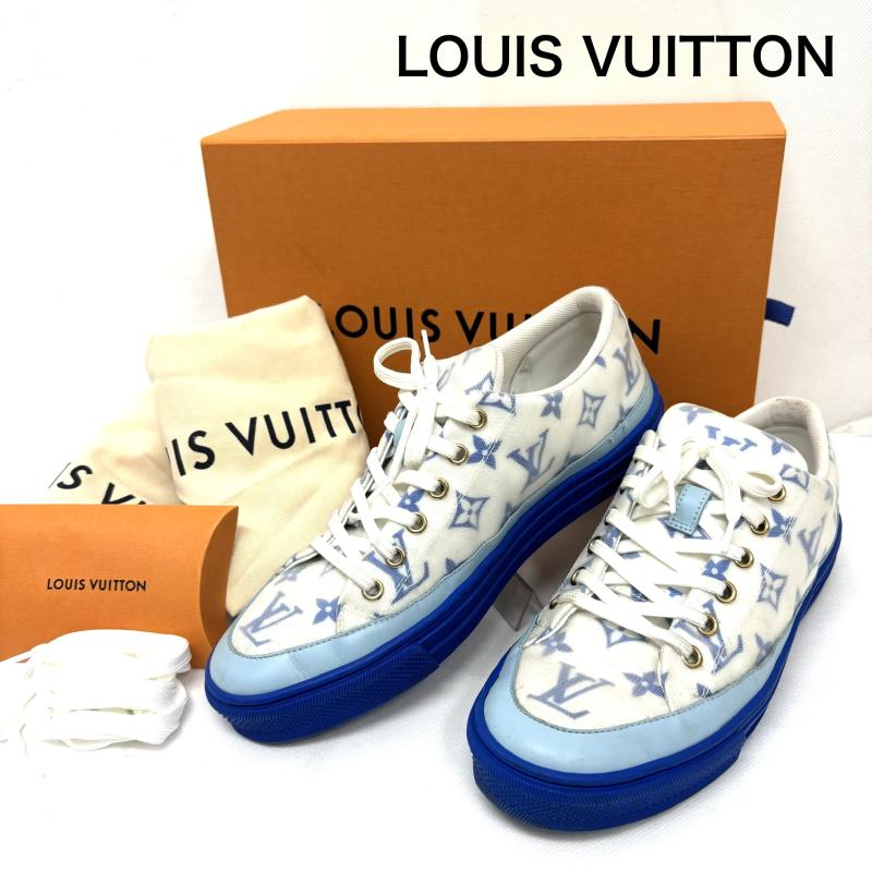 ルイヴィトン LOUIS VUITTON スニーカー スニーカー モノグラム ステラーライン スニーカー ルクセンブル サイズ38 1/2 - レディース USED 古着 中古 50160136