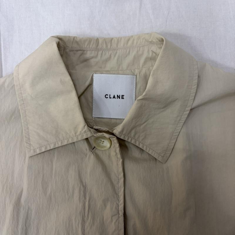 クラネ CLANE コート コート一般 10101-0042 LIGHT FEEL SINGLE COAT ライトフィールシングルコート アイボリー 1 無地 アイボリー / アイボリー / レディース USED 古着 中古 50160137