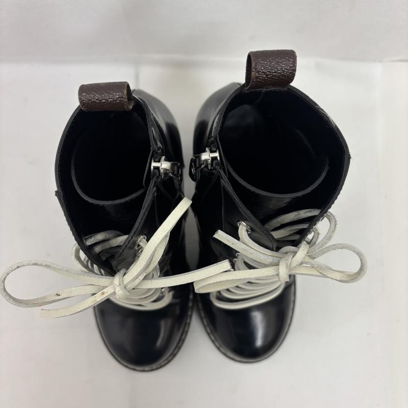 ルイヴィトン LOUIS VUITTON ブーツ ショートブーツ スタートレイル アンクルブーツ サイドジップ サイズ 38 - レディース USED 古着 中古 50160138