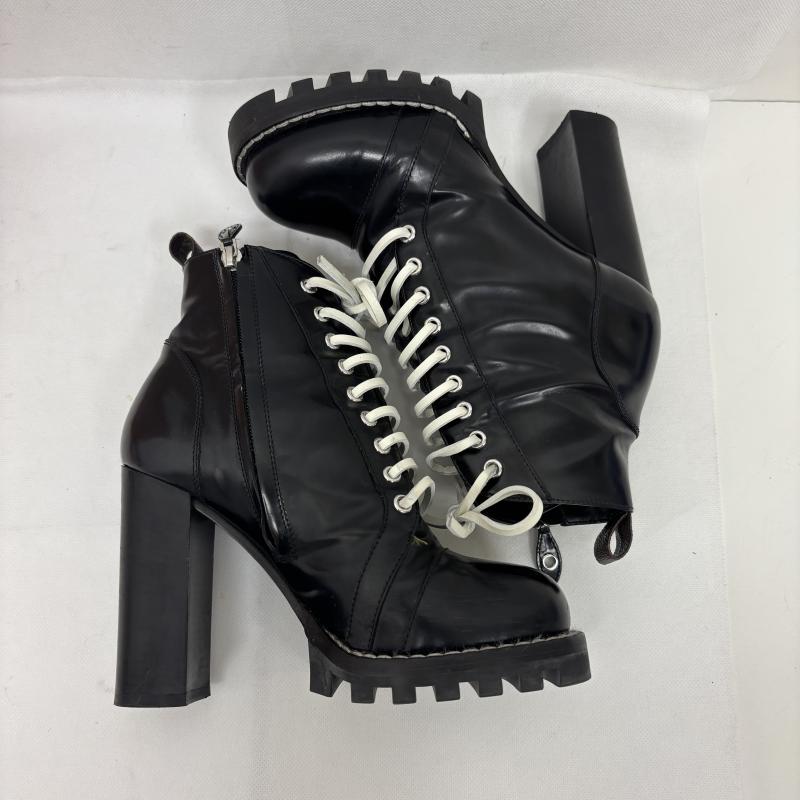 ルイヴィトン LOUIS VUITTON ブーツ ショートブーツ スタートレイル アンクルブーツ サイドジップ サイズ 38 - レディース USED 古着 中古 50160138