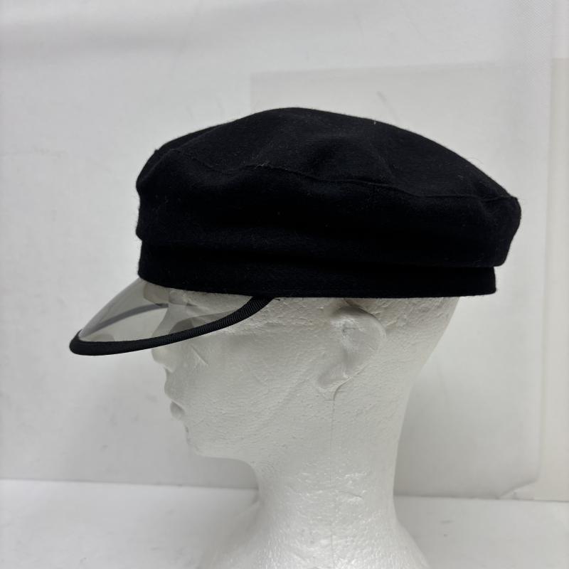ジミーチュウ JIMMY CHOO 帽子 ハット キャスケット バレー帽 ハット ブラック 黒 / ブラック / black レディース USED 古着 中古 50160146