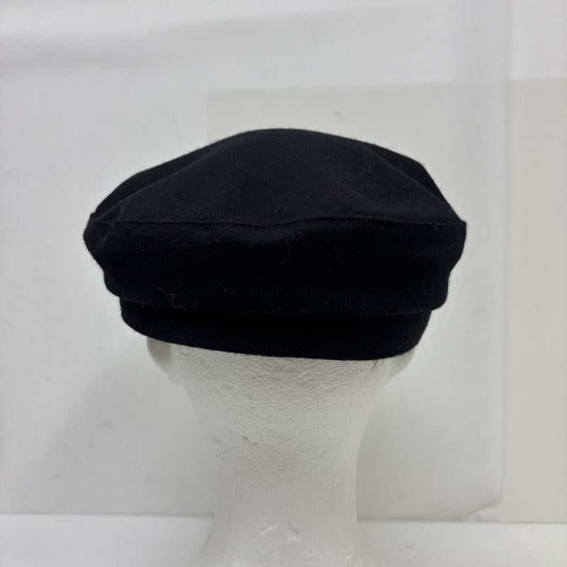 ジミーチュウ JIMMY CHOO 帽子 ハット キャスケット バレー帽 ハット ブラック 黒 / ブラック / black レディース USED 古着 中古 50160146
