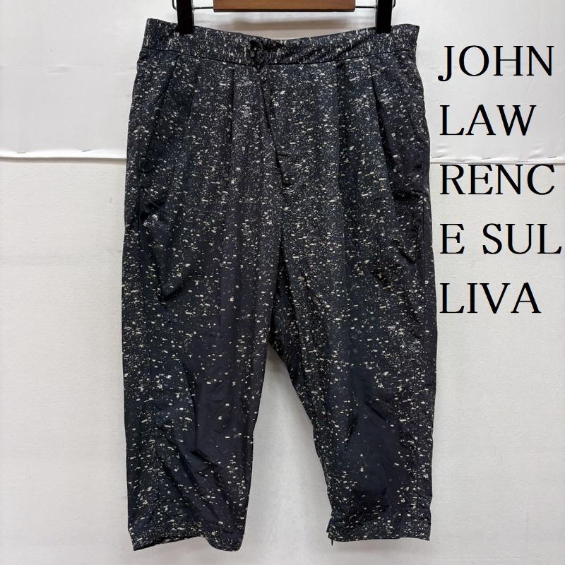 ジョンローレンスサリバン JOHN LAWRENCE SULLIVAN パンツ ショートパンツ クロップド ナイロン 七分丈 ショート パンツ S 白 / ホワイト / white X 灰 / グレー / gray X 紺 / ネイビー / navy メンズ USED 古着 中古 50160149
