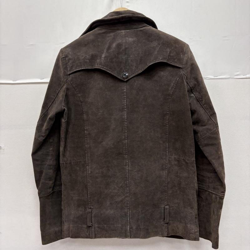 グラム glamb ジャケット、上着 レザージャケット レザー スエード 豚革 コート GB09AT/JKT06 1 茶 / ブラウン / brown メンズ USED 古着 中古 50160152