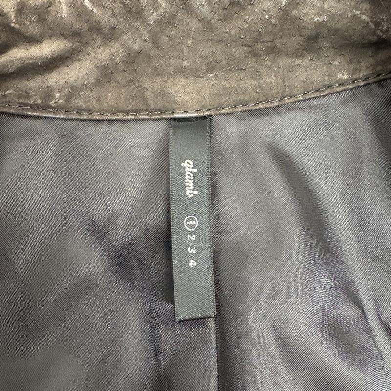 グラム glamb ジャケット、上着 レザージャケット レザー スエード 豚革 コート GB09AT/JKT06 1 茶 / ブラウン / brown メンズ USED 古着 中古 50160152