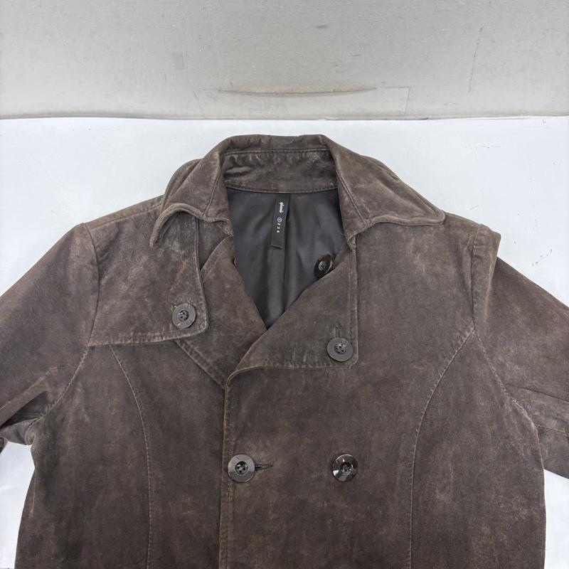 グラム glamb ジャケット、上着 レザージャケット レザー スエード 豚革 コート GB09AT/JKT06 1 茶 / ブラウン / brown メンズ USED 古着 中古 50160152