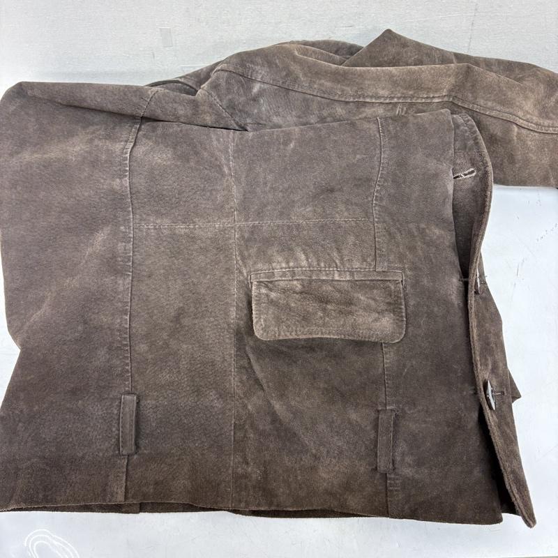 グラム glamb ジャケット、上着 レザージャケット レザー スエード 豚革 コート GB09AT/JKT06 1 茶 / ブラウン / brown メンズ USED 古着 中古 50160152