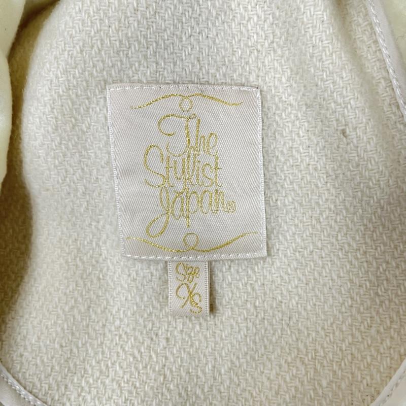 ザスタイリストジャパン The Stylist Japan ジャケット、上着 ジャケット、ブレザー スタジアム ジャケット アワードジャケット 裏地 刺繍 XS ロゴ、文字 オフホワイト / オフホワイト / メンズ USED 古着 中古 50160160