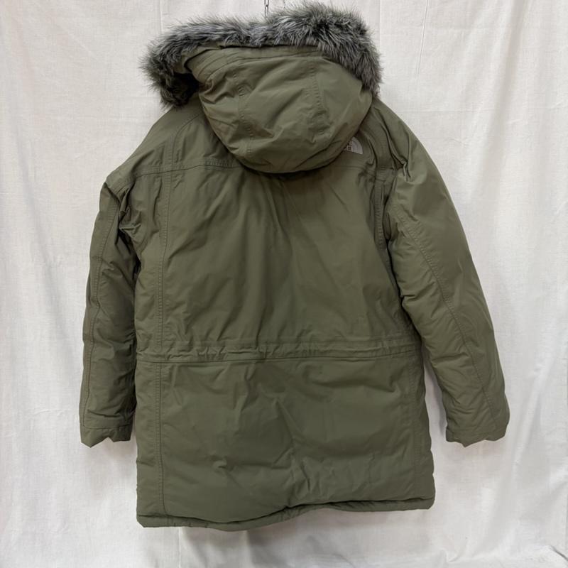 ザノースフェイス THE NORTH FACE ジャケット、上着 ダウンジャケット ND01556 マクマードダウンコート khaki M HyVent M ロゴ、文字 オリーブグリーン / オリーブグリーン / メンズ USED 古着 中古 50160168