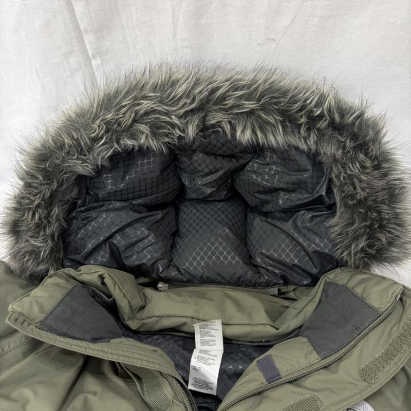 ザノースフェイス THE NORTH FACE ジャケット、上着 ダウンジャケット ND01556 マクマードダウンコート khaki M HyVent M ロゴ、文字 オリーブグリーン / オリーブグリーン / メンズ USED 古着 中古 50160168
