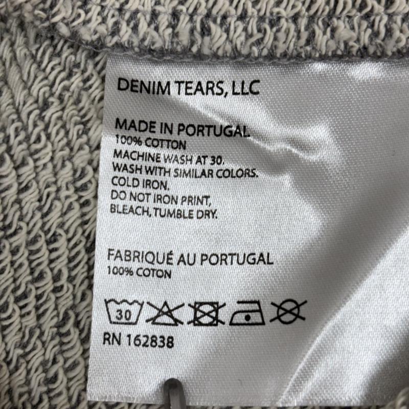 デニムティアーズ DENIM TEARS パーカー 長袖 Cotton Wreath Hoodie フラワー プリント スウェット プルオーバー パーカ S 灰 / グレー / gray メンズ USED 古着 中古 50160173
