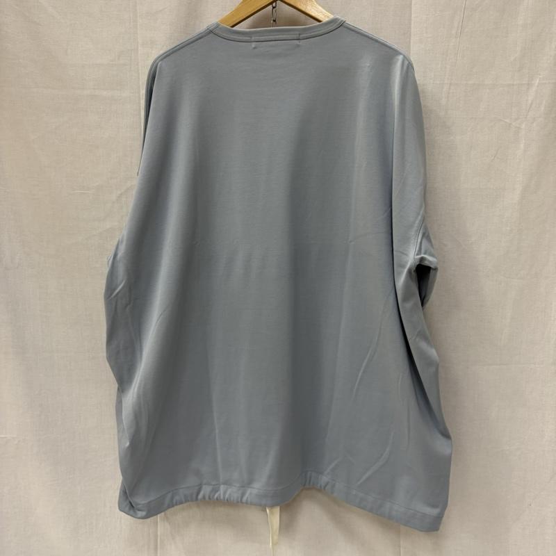 ハバーザック HAVERSACK Tシャツ 長袖 クルーネックロングＴシャツ 水色 S オーバーシルエット S 無地 水色 / ライトブルー / メンズ USED 古着 中古 50160175