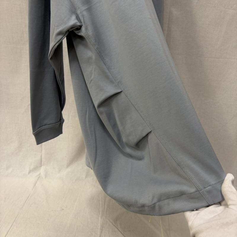 ハバーザック HAVERSACK Tシャツ 長袖 クルーネックロングＴシャツ 水色 S オーバーシルエット S 無地 水色 / ライトブルー / メンズ USED 古着 中古 50160175