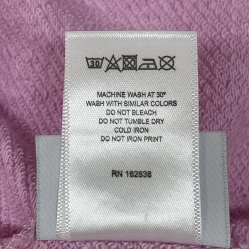 デニムティアーズ DENIM TEARS パーカー 長袖 Cotton Wreath Hoodie フラワー プリント スウェット プルオーバー パーカ L 桃 / ピンク / pink メンズ USED 古着 中古 50160181