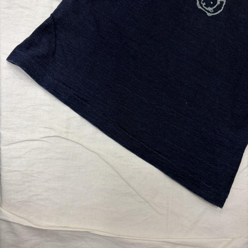 フォーティーファイブアールピーエム 45RPM Tシャツ 半袖 藍染Tシャツ うさぎ インディゴ染め blue SIZE:2 2 インディゴ / インディゴ / Indigo レディース USED 古着 中古 50160184