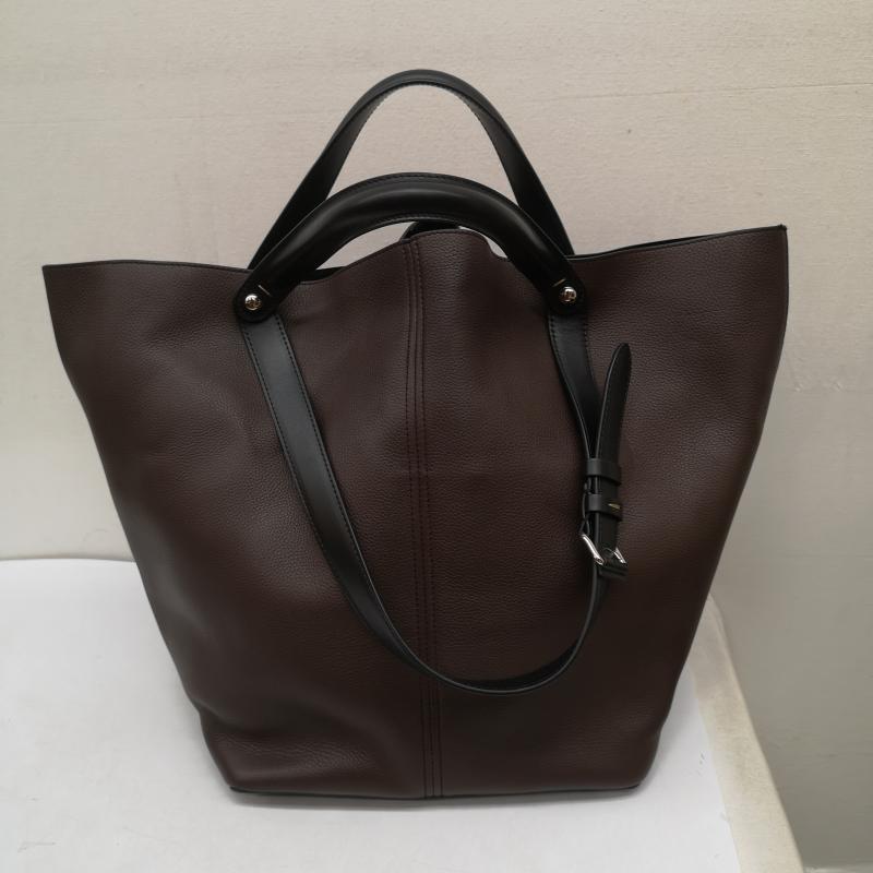 メゾン マルジェラ Maison Margiela トートバッグ トートバッグ 25ss Dress-age ドレサージュ ラージ 2way レザー バッグ - 茶 / ブラウン / brown メンズ USED 古着 中古 50160189