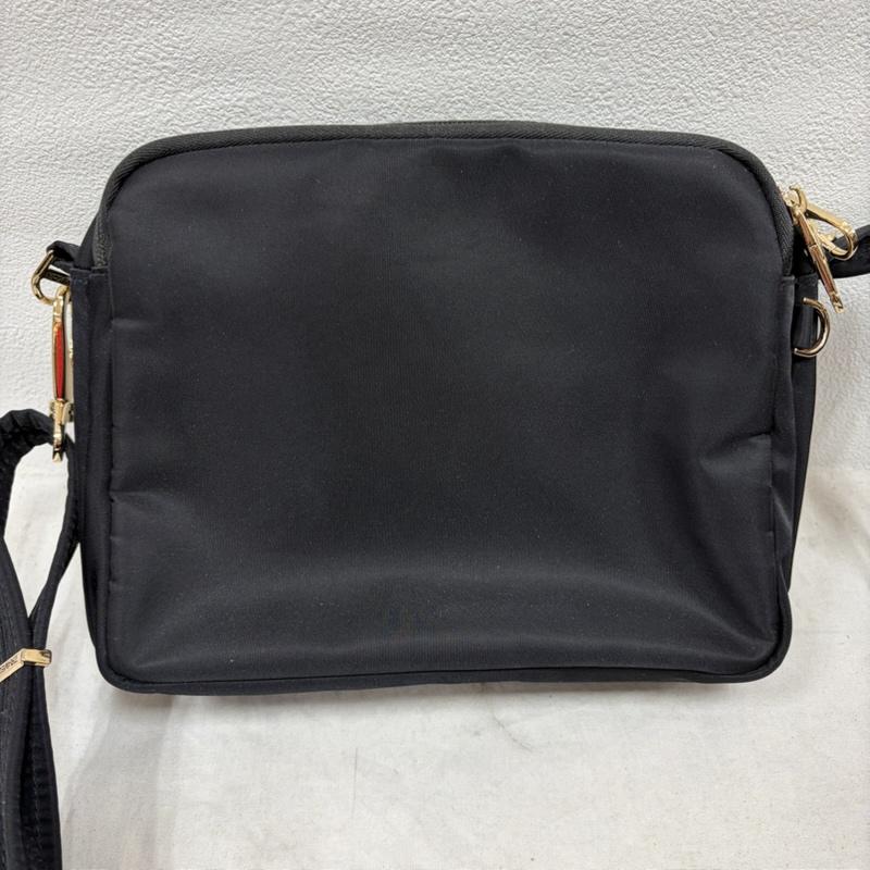 古着 USED ショルダーバッグ ショルダーバッグ TRAVELON トラベロン ナイロン ショルダーバッグ - 無地 X ロゴ、文字 黒 / ブラック / black X 金 / ゴールド / gold color レディース USED 古着 中古 50160192