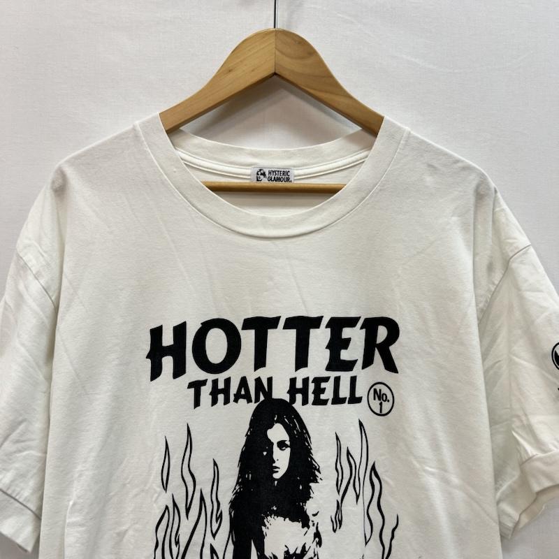 ヒステリックグラマー HYSTERIC GLAMOUR Tシャツ 半袖 ガールプリント Tシャツ ワンピース 01202CO01 FREE 白 / ホワイト / white レディース USED 古着 中古 50160197