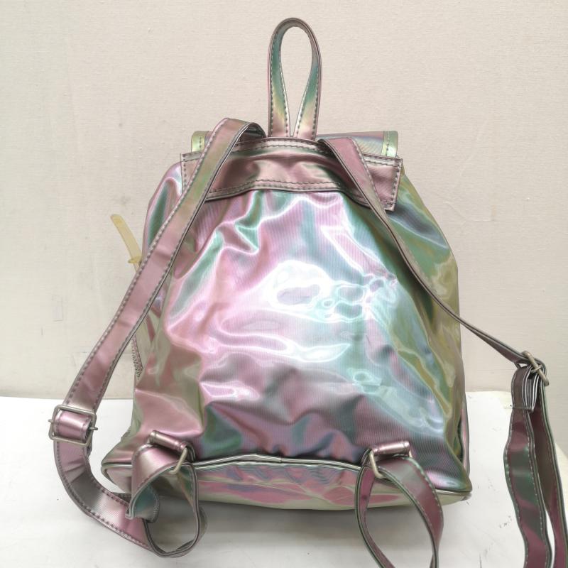 ジャンポールゴルチエ Jean Paul Gaultier リュックサック、デイパック リュックサック、デイバッグ 90s レインボー 玉虫色 PVC リュック - レディース USED 古着 中古 50160198