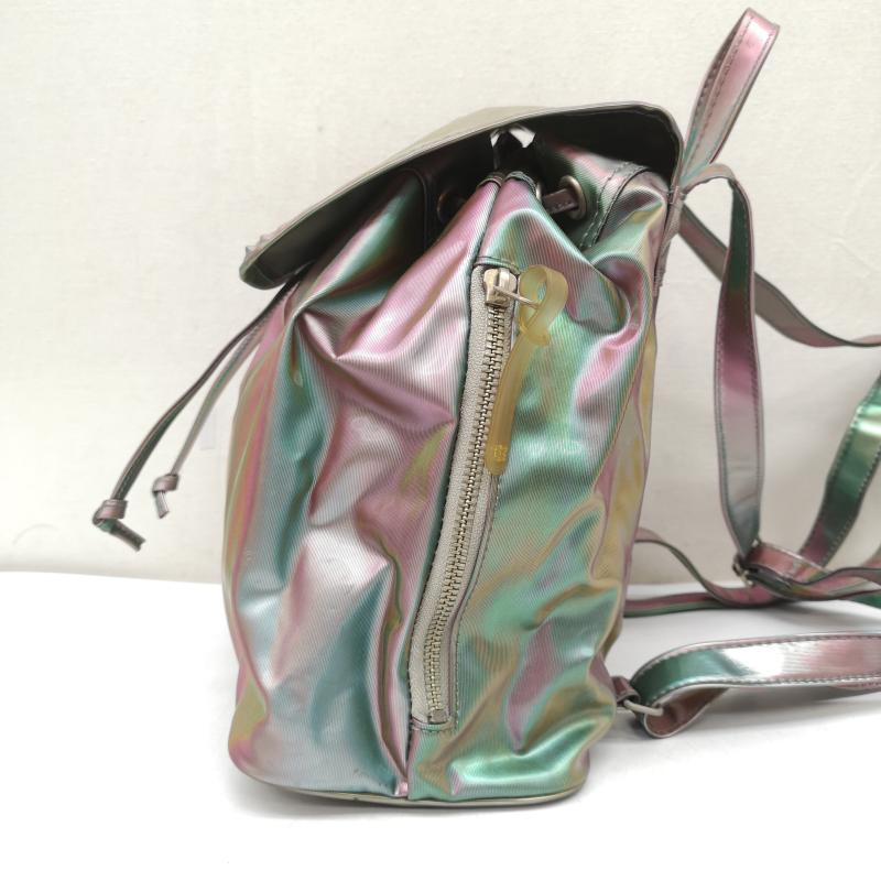 ジャンポールゴルチエ Jean Paul Gaultier リュックサック、デイパック リュックサック、デイバッグ 90s レインボー 玉虫色 PVC リュック - レディース USED 古着 中古 50160198