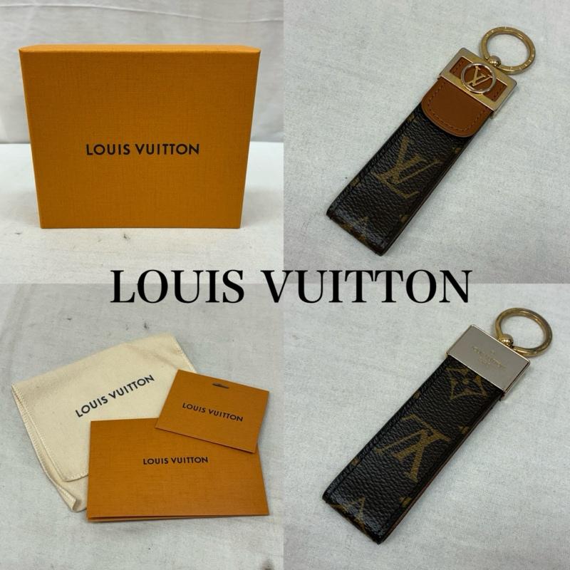 ルイヴィトン LOUIS VUITTON キーホルダー キーホルダー ポルト クレ ドラゴンヌ ドーフィーヌ M69000 モノグラム キャンバス カーフ レザー キーリング - メンズ USED 古着 中古 50160207