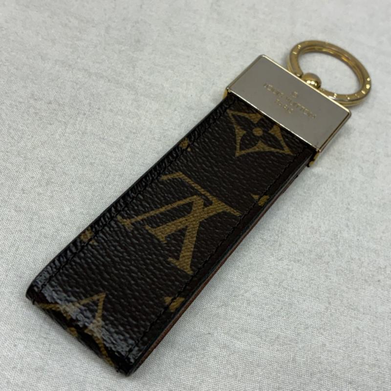 ルイヴィトン LOUIS VUITTON キーホルダー キーホルダー ポルト クレ ドラゴンヌ ドーフィーヌ M69000 モノグラム キャンバス カーフ レザー キーリング - メンズ USED 古着 中古 50160207