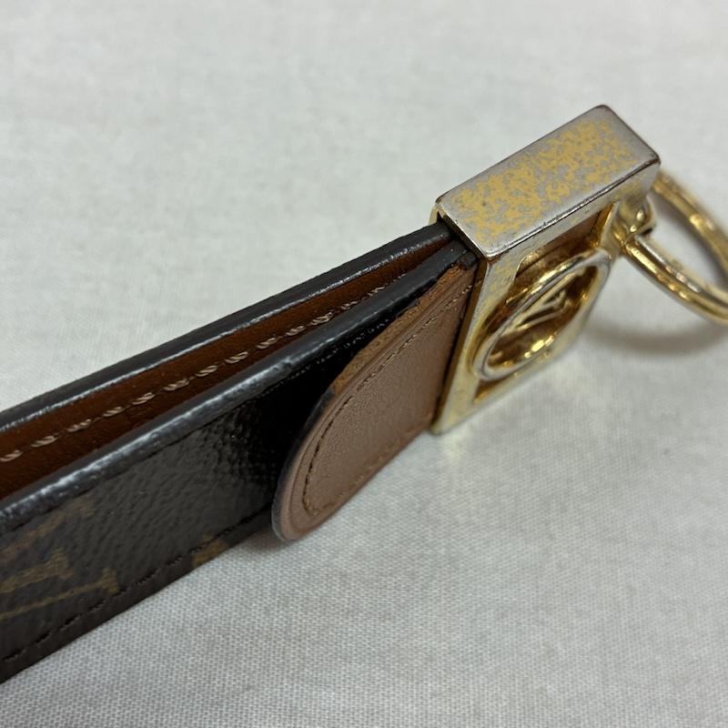ルイヴィトン LOUIS VUITTON キーホルダー キーホルダー ポルト クレ ドラゴンヌ ドーフィーヌ M69000 モノグラム キャンバス カーフ レザー キーリング - メンズ USED 古着 中古 50160207